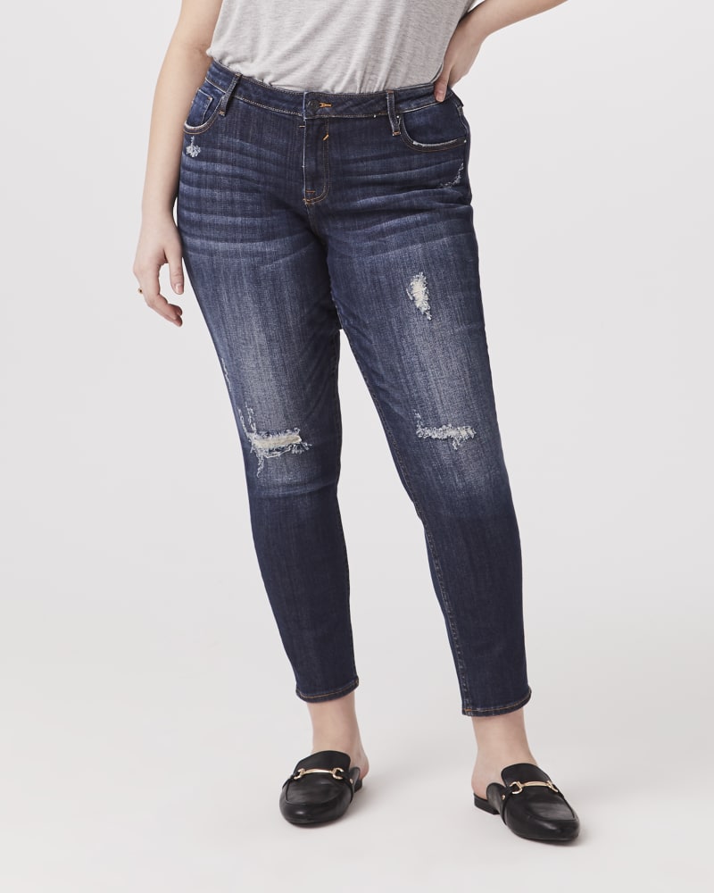 Front of plus size Ainslie Destructed Skinny Jean by Vigoss | Dia&Co | dia_product_style_image_id:154393